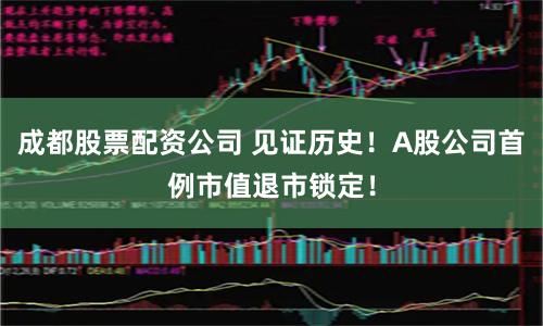 成都股票配资公司 见证历史！A股公司首例市值退市锁定！