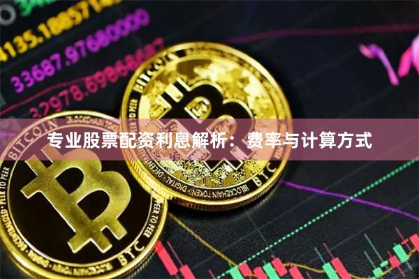 专业股票配资利息解析：费率与计算方式